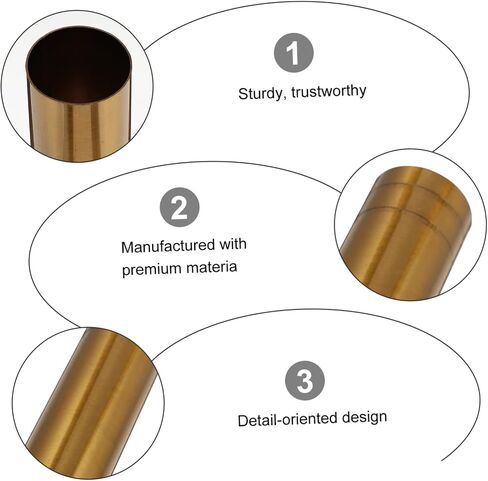 Mobestech 6pcs Chandelier Lamp Base Covers Modern Lighting Accessories Sleeves for Living Room Ceiling Gold Lamp Parts in Saudi Arabia