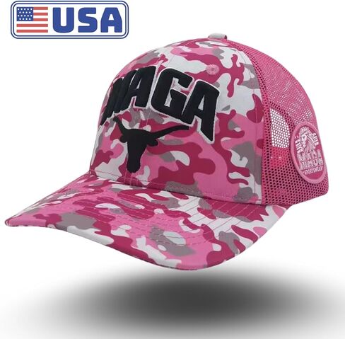 Maga Hats Baseball Trucker Cap Quality Logo Rightable Logo for Men & Women in Kuwait
