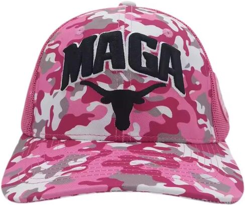 Maga Hats Baseball Trucker Cap Quality Logo Rightable Logo for Men & Women in Kuwait