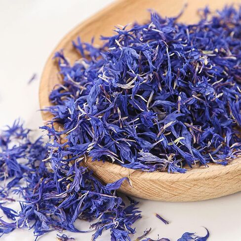 TooGet Pink Cornflower Petals, 100% Natural Centaurea Cyanus, Grown in Germany Herbal Cornflower Flowers for Homemade Lattes, Tea Blends, Bath Salts, Wedding Confetti, Gifts, Crafts – 0.5 OZ/15g in Saudi Arabia
