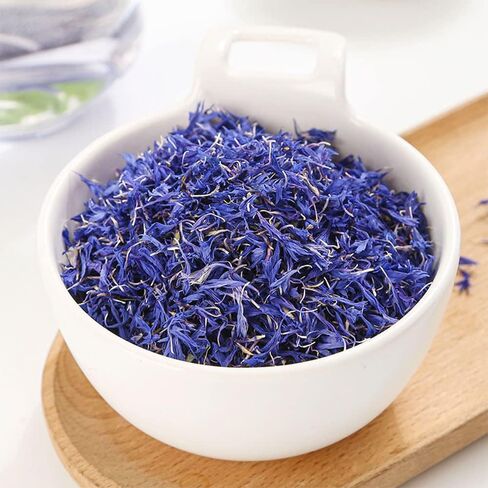 TooGet Pink Cornflower Petals, 100% Natural Centaurea Cyanus, Grown in Germany Herbal Cornflower Flowers for Homemade Lattes, Tea Blends, Bath Salts, Wedding Confetti, Gifts, Crafts – 0.5 OZ/15g in Saudi Arabia