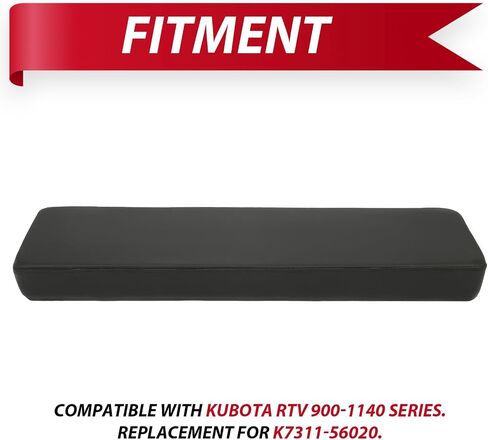 HECASA Bench Seat Kit Compatible with Kubota RTV 900-1140 Series Replacement for K7561-56010 Complete UTV Seat Set Bottom and Backrest in Saudi Arabia