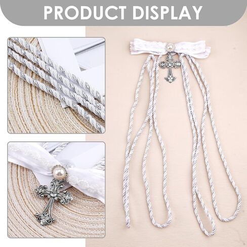 Lazo para Boda Set, Wedding Lasso Traditional Catholic Ceremony Cord with Lazo de Bodas para los Novios in Saudi Arabia