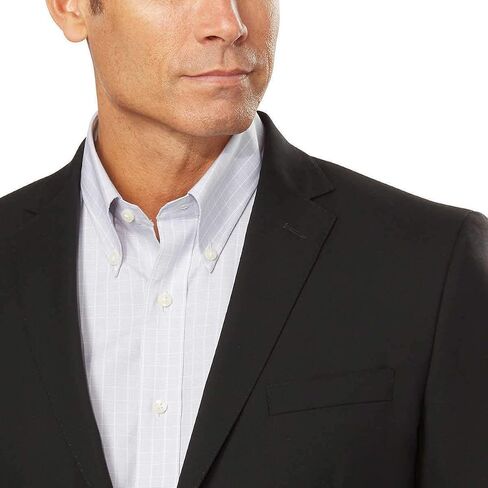 Kenneth Cole Men's Sport Coat Travel Suit Jacket (46R, Black) in Saudi Arabia
