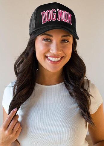 هدايا أمي الكلب للنساء - مقدمة من الرغوة الأمامية 5 لوحة شاحنة Snapback - راحة أنيقة للجميع in Kuwait
