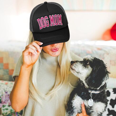 هدايا أمي الكلب للنساء - مقدمة من الرغوة الأمامية 5 لوحة شاحنة Snapback - راحة أنيقة للجميع in Kuwait