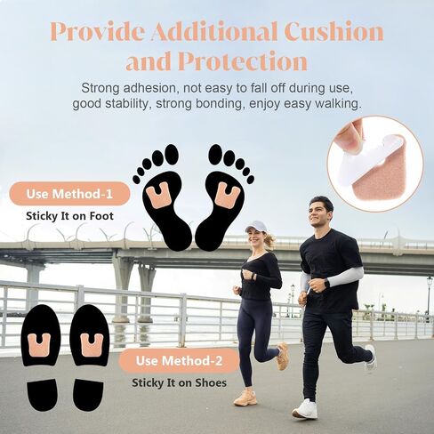 96Pcs Callus Pads for Feet, Soft Felt Callus Cushions Bottom, Horseshoe Pads for Heel, U Shape Metatarsal Pad Pain Relief, Adhesive Corn Pad Keeps Protecting Calluses for Women Men in Saudi Arabia