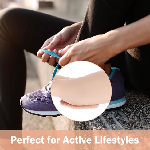96Pcs Callus Pads for Feet, Soft Felt Callus Cushions Bottom, Horseshoe Pads for Heel, U Shape Metatarsal Pad Pain Relief, Adhesive Corn Pad Keeps Protecting Calluses for Women Men in Saudi Arabia
