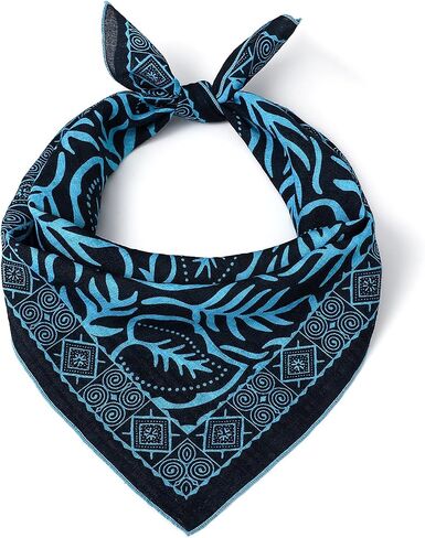 STARWHISPER Unisex 22x22 Inch Cotton Blended Soft Bandana Handkerchief Hair Scarf Headband for Men and Women in Saudi Arabia