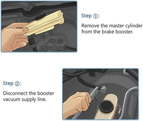 OE#54-71293 Vacuum Power Brake Booster Replacement for Chevy Impala Monte Carlo 2005 2004 2003 2002 2001 2000 / Oldsmobile Intrigue 1998 1999 in Kuwait