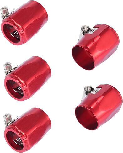 X AutoHaux 5pcs AN6 HEX HOSER HOSE FINGHER مرنة مشبك أنابيب مطاط in Saudi Arabia