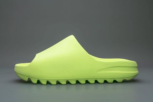 Adidas Mens Yeezy Slide HQ6447 Glow Green 2022 - Size 8 in Kuwait