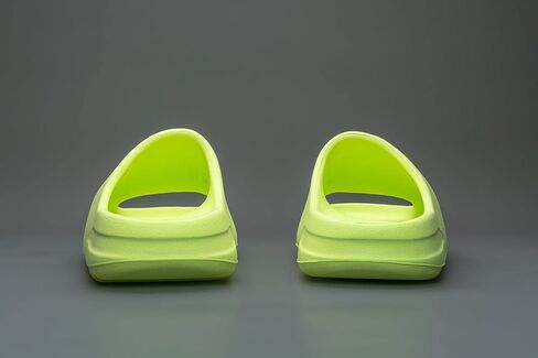 Adidas Mens Yeezy Slide HQ6447 Glow Green 2022 - Size 8 in Kuwait