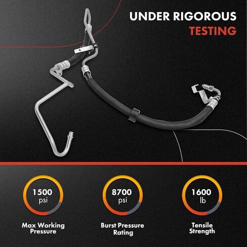 A-Premium Power Steering Pressure Line Hose Assembly Compatible with Volvo XC90 2007-2014 L6 3.2L Pump To Gear in Saudi Arabia