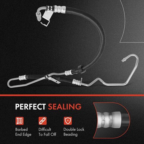 A-Premium Power Steering Pressure Line Hose Assembly Compatible with Volvo XC90 2007-2014 L6 3.2L Pump To Gear in Saudi Arabia