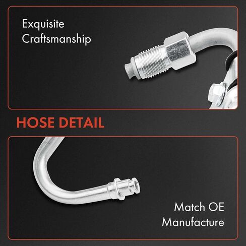 A-Premium Power Steering Pressure Line Hose Assembly Compatible with Volvo XC90 2007-2014 L6 3.2L Pump To Gear in Saudi Arabia