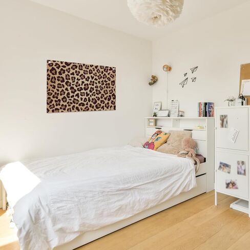 غرفة Teen Girls Room Decore ، Banner Lanen Canvas Lanner ، العلم المعلق على الحائط لمكتب غرفة النوم المباشر ، 20 × 30 بوصة -09 in Kuwait