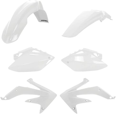 Acerbis Replica Plastic Kit White for Honda CRF450R 2007-2008 in Saudi Arabia