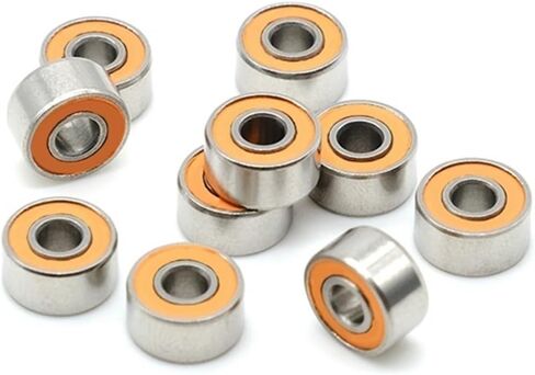 10PCS S693RSCB 3x8x4 mm ABEC-7 Stainless Steel Hybrid Ceramic Bearings Fishing Reel Bearings Without Grease Fast Turning in Saudi Arabia