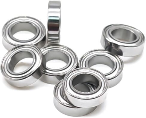 10pcs smr74zzw2 4x7x2 mm تحمل abec-7 كرة من الفولاذ المقاوم للصدأ تحمل mr74zz in Saudi Arabia