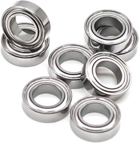 10pcs smr74zzw2 4x7x2 mm تحمل abec-7 كرة من الفولاذ المقاوم للصدأ تحمل mr74zz in Saudi Arabia