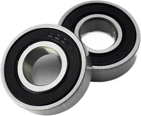 10pcs 6001 2RS ZZ 12 * 28 * 8 mm 6001RS 6001Z DDU 2Z Inner Diameter 12 mm Chrome Steel Deep Groove Ball Bearings(6001 2RS Normal) in Saudi Arabia