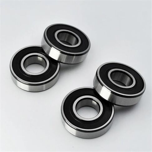 10pcs 6001 2RS ZZ 12 * 28 * 8 mm 6001RS 6001Z DDU 2Z Inner Diameter 12 mm Chrome Steel Deep Groove Ball Bearings(6001 2RS Normal) in Saudi Arabia