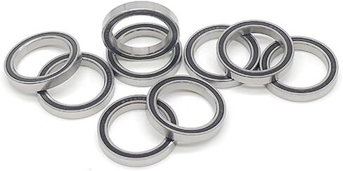 10pcs 6704rs 20x27x4 mm محمل ABEC-7 قسم رفيع للمطاط محامل الكرة المختومة 6704RS 61704RS 6704 RS in Saudi Arabia