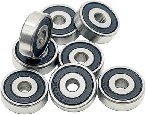10PCS 623RS 3x10x4 mm Bearing ABEC-7 Miniature 623-2RS Ball Bearings 623 RS 2RS Bearing in Saudi Arabia
