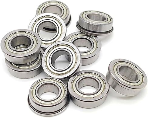 5PCS F63800ZZ 10X19X7 mm Flange deep Groove Ball Bearing F63800 F63800Z Flanged Bearing in Saudi Arabia