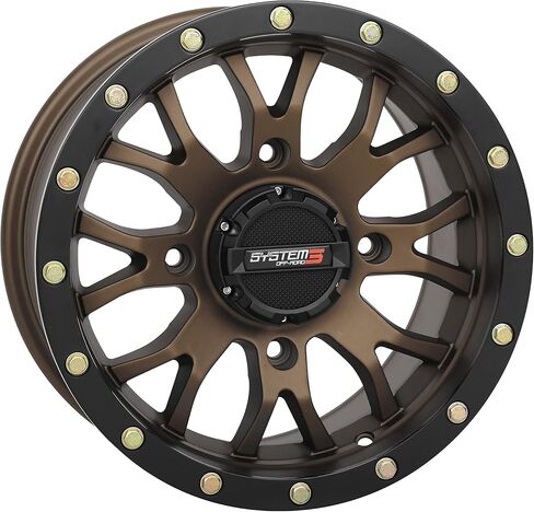النظام 3 ST-3 14x7 ATV/UTV Wheel-البرونز (4/110) 5+2 [14S3-1210] in Saudi Arabia