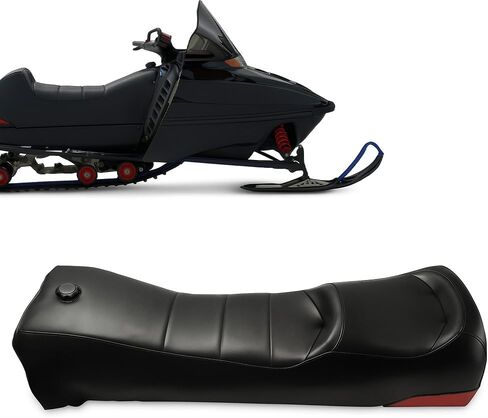 G-PLUS Snowmobiles Seat Cover Compatible with Polaris Indy XC500/600/700 1996-2003 Seat Protector Replacement (Black Synthetic Leather) in Saudi Arabia