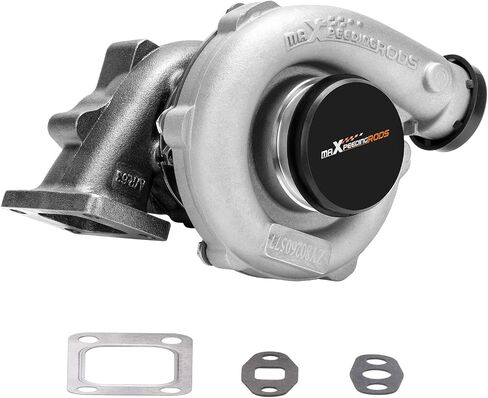 maXpeedingrods T3 T4 T04E Turbo Turbocharger with Gaskets for 4/6 Cylinder 1.5L 2.5L Engine, for Honda Civic 1990-2015 CRX 1988-1991, for BMW 318i 1993-1999, Basic VL Series in Saudi Arabia