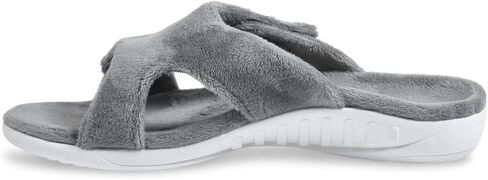 Spenco Women's Kholo Visa Slipper, Dove Grey, 8 Wide in Saudi Arabia