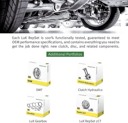 Schaeffler Luk Repset 05-102 Clutch Kit ، OEM Clutch Replaction Kit in Saudi Arabia