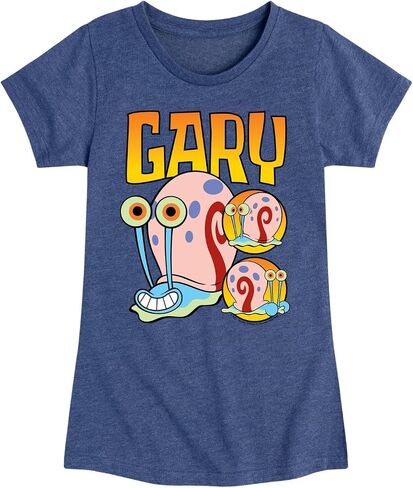 HYBRID APPAREL - Spongebob Squarepants - Gary The Snail - Toddler & Youth Girls Short Sleeve Graphic T-Shirt in Saudi Arabia