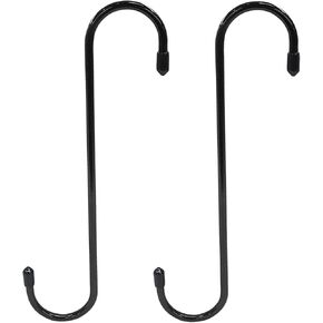 2 Pcs Brake Caliper Hanger Hooks, Steel Brake Caliper Hangers, Rubber Tips with Powder Coated, Work for Braking, Bearing, Axle and Suspension (Black) in Kuwait