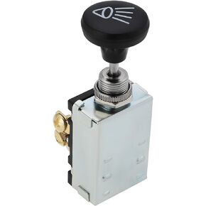 SING F LTD 30A 12V DC 3 Positions Push Pull Switch Car Light Switch Off/On/On for Dash Lights Parking Lights Head Lights Latching Vehicle Tractors Agricultural Construction Machinery in Kuwait