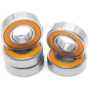 10PCS 6900RS 10x22x6 mm Bearing ABEC-7 Electric RC Car Truck 6900 RS 2RS Ball Bearings 6900-2RS Orange Sealed in Saudi Arabia
