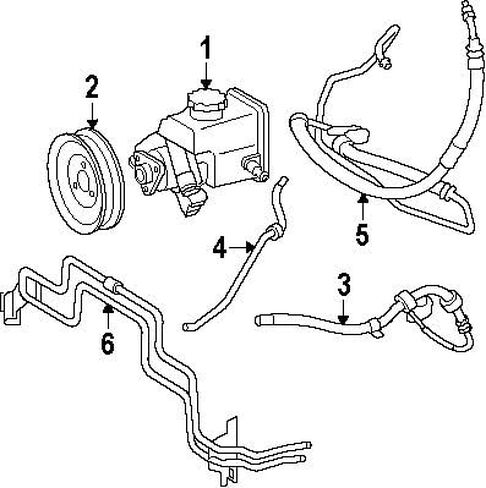 Mercedes-Benz 211 466 08 81, Power Steering Pressure Hose in Saudi Arabia