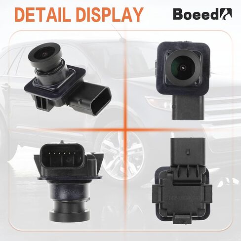 Rear View Backup Camera Compatible with Ford Mustang 2015-2018 Ford F-150 2011-2014 Park Assist Camera Replaces# BL3Z-19G490-B FR3T-19G490-AE (Ford Mustang 2015-2018) in Saudi Arabia