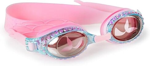 نظارات السباحة Bling 2O Girls Jewel Pink مع حماية من الأشعة فوق البنفسجية (للأعمار من 3 سنوات فما فوق) - خالية من اللاتكس، مادة سيليكون 100% - تتضمن حماية ضد الضباب والأشعة فوق البنفسجية - غطاء واقٍ صلب مع قطعة أنف قابلة للتعديل in Saudi Arabia