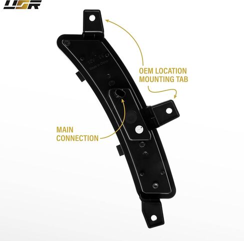 USR 25-Up GMT-T1 SUV SIV Marker Light-مصابيح وقوف السيارات الأمامية (يسار + يمين)-متوافق مع 2025+ Chevy Suburban ، Tahoe/GMC Yukon/Escalade (عدسة دخان مع تسلسل بدء التشغيل الأبيض) in Saudi Arabia