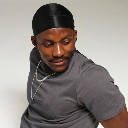3Pcs Silky Durag for Men Smooth Silk Durag Long Fashion Headbands Premium Wave Doo Rags for Men Women in Saudi Arabia
