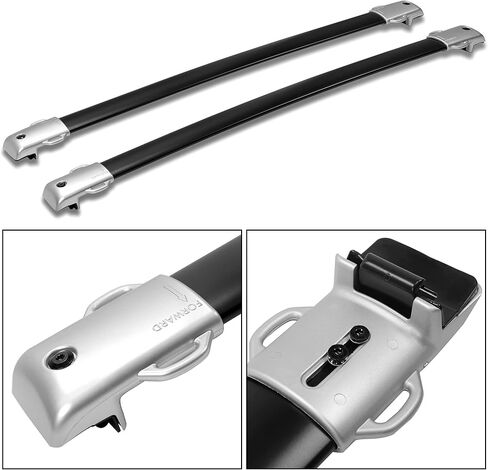 2pcs سقف رف الصليب المتقاطع متوافق مع 2010-2023 LEXUS GX460 استبدال PT278-60091 الأمتعة حاملة شريط البضائع سعة رف شحن 165 رطل in Kuwait