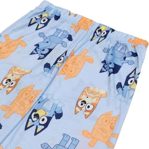 Bluey Boys' 2-Piece Loose-fit Pajama Set, Soft & Cute for Kids in Saudi Arabia