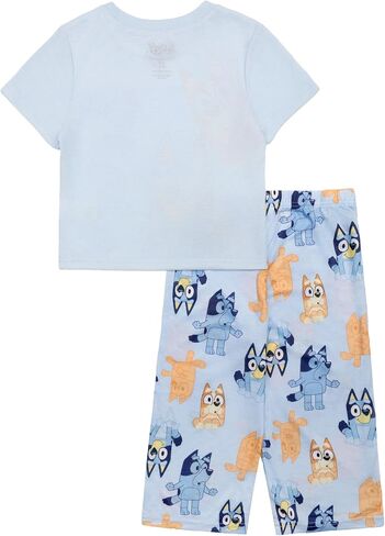 Bluey Boys' 2-Piece Loose-fit Pajama Set, Soft & Cute for Kids in Saudi Arabia