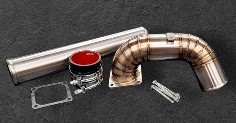 Intake horn and cold side piping kit for 5.9L 12V Cummins Engines in 1994-1998 Ram 2500/3500 in Saudi Arabia