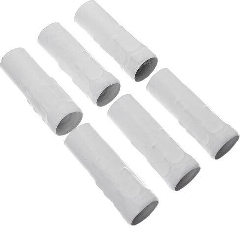 Luxshiny 6pcs الأكمام شمعة الثريا أغطية مقبس شمعة تقليص لأغطية البديل قاعدة الشمعدانات لتركيبات الإضاءة الأنيقة لديكور المنزل in Kuwait