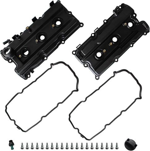 أغطية صمام الزوج مع حشيات تناسب Nissan Frontier Pathfinder Xterra NV1500 NV2500 NV3500 2005-2021 4.0L V6 استبدال# 13264-EA200 13264-EA210 in Saudi Arabia
